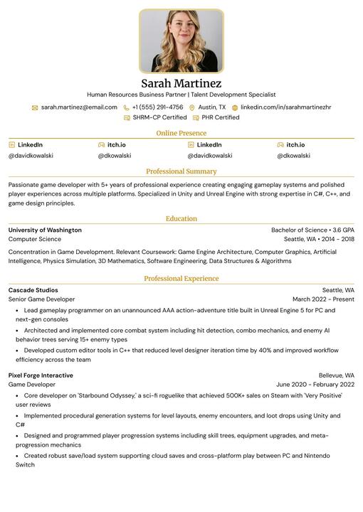Kakuna resume template